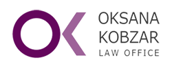Окsana Kobzar - корпоративный сайт Окsana Kobzar - адвокатское бюро Оксаны Кобзар